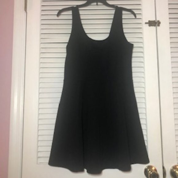 Divided by H&M Black Skater Skirt Tank Dress - Picture 2 of 4